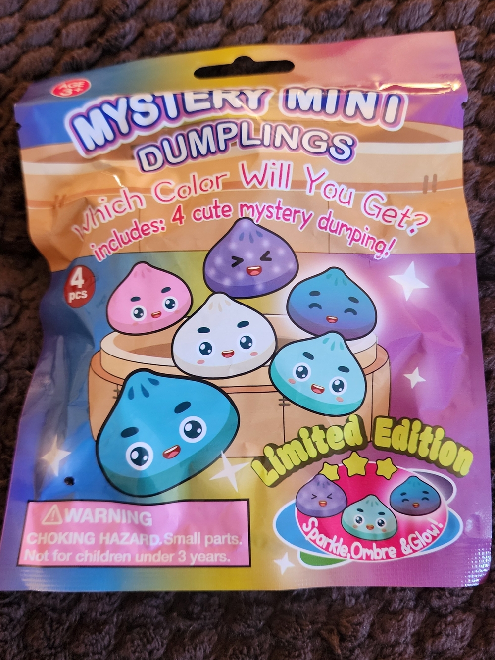 2 - Mystery Mini Dumplings - Limited Edition Sparkle, Ombre & Glow